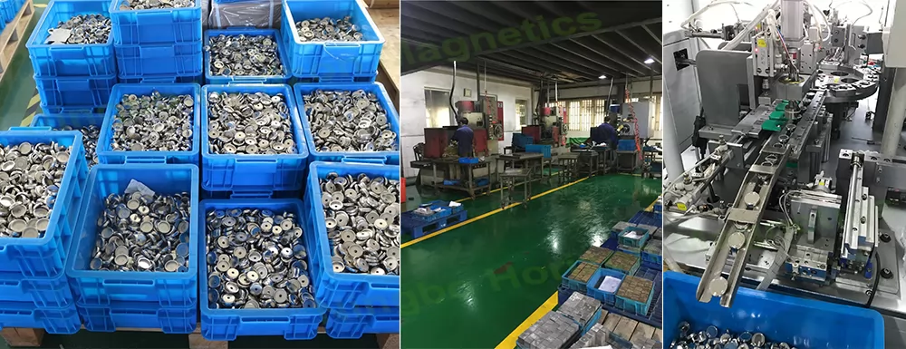 In-house Producing Pot Magnet with Internal Threaded Stud